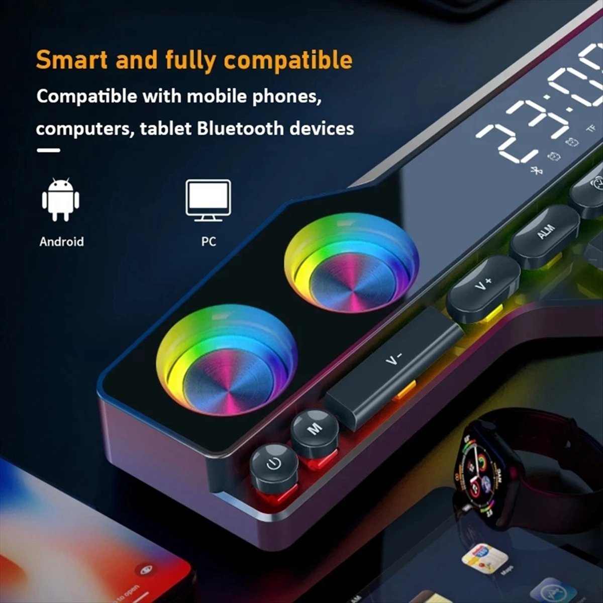 Gaming Accessories Led - Altavoces DTC5 V18 con Luces LED