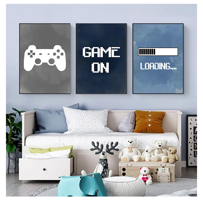Gaming Accessories Wall - Decoración de Pared para Cuarto de