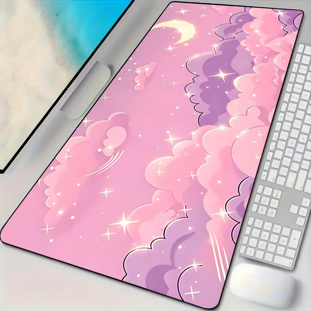 Gaming Accessories Pink - Alfombrilla de Escritorio con Diseño de