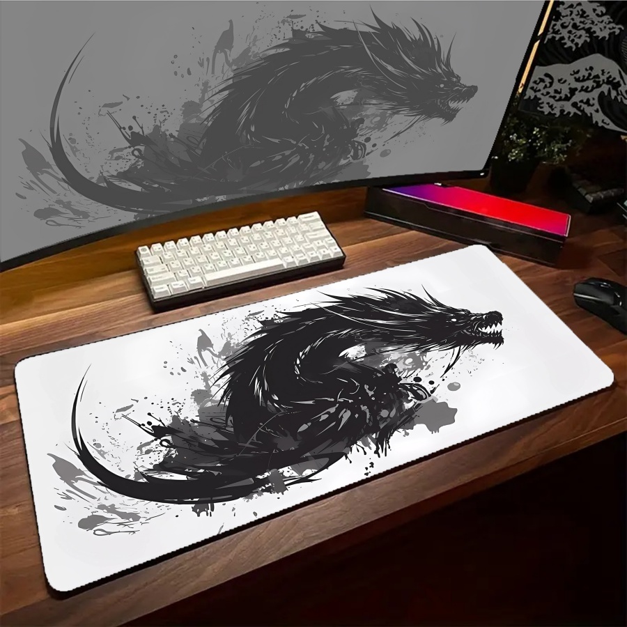 Gaming Accessories Pc Setup - Alfombrilla de ratón grande Kawaii con