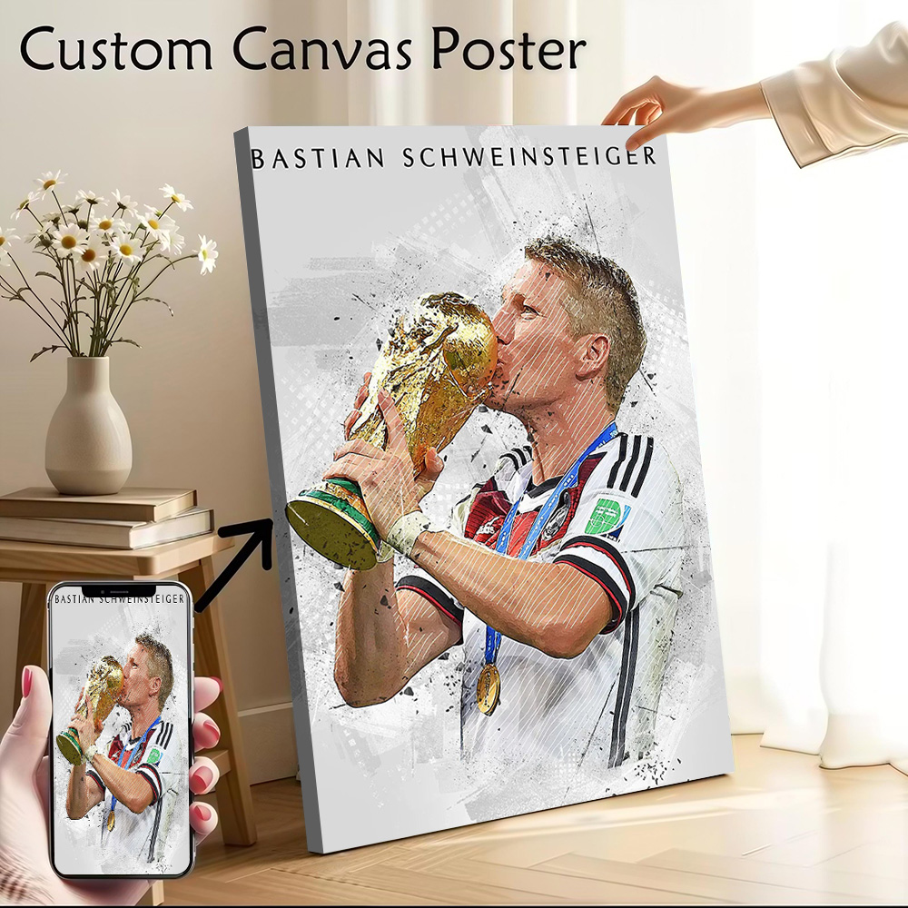 Gaming Accessories For Room - Póster de lienzo de Bastian Schweinsteiger,