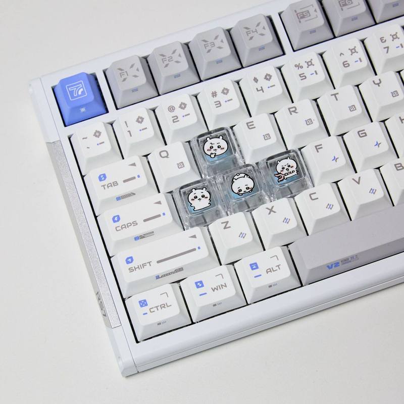 Gaming Accessories For Room - Chiikawa, 4 piezas de teclas personalizadas