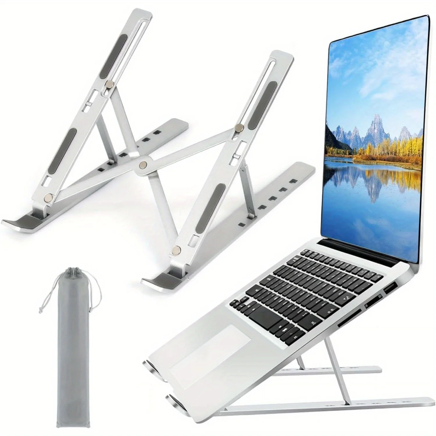 Gaming Accessories Pink - Soporte de aluminio ajustable para computadora