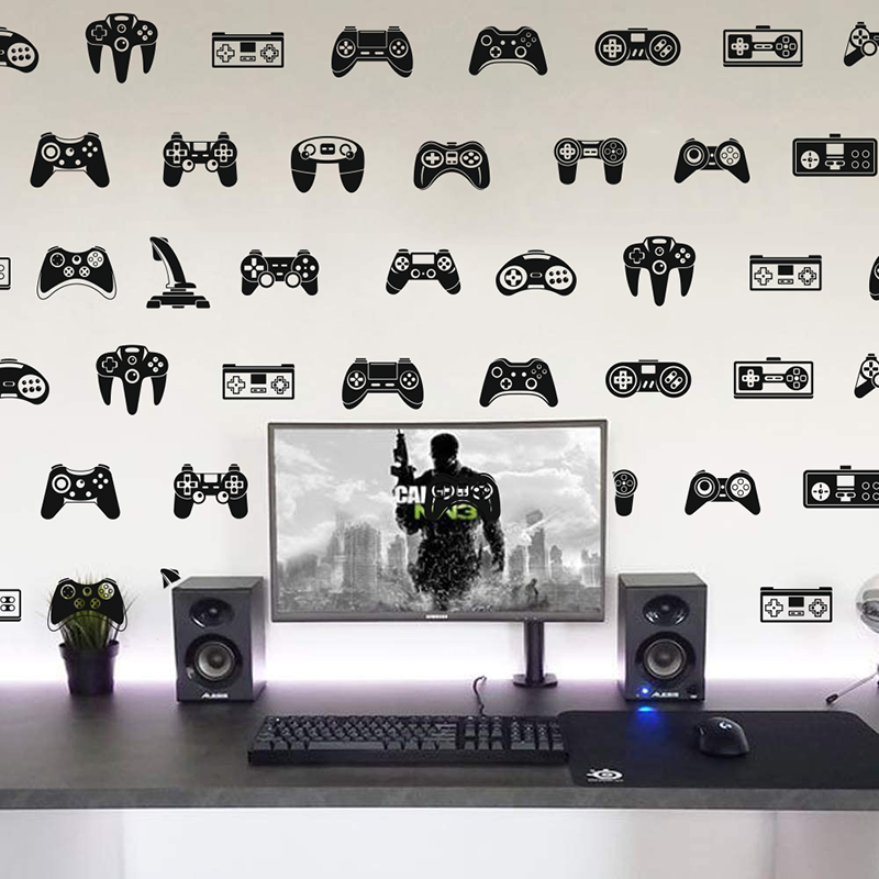 Gaming Accessories Wall - 39 Uds. Constroller de videojuegos Joysticker