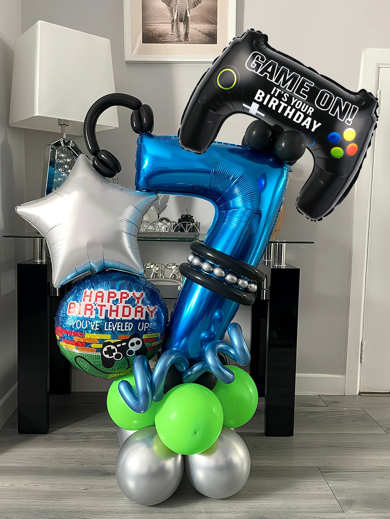 Gaming Accessories For Room - Kit de 32 Globos con Temática