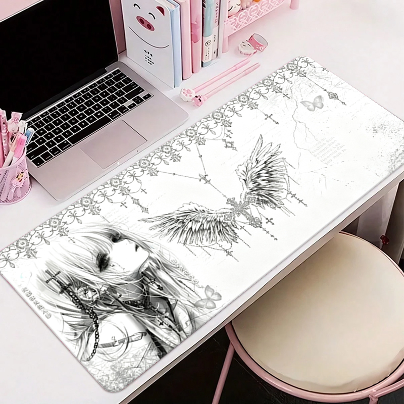 Gaming Accessories For Gaming Setup - Alfombrilla de ratón de cuero, alfombrilla