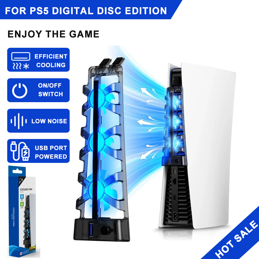 Gaming Accessories Led - Ventilador de Refrigeración con Luz LED