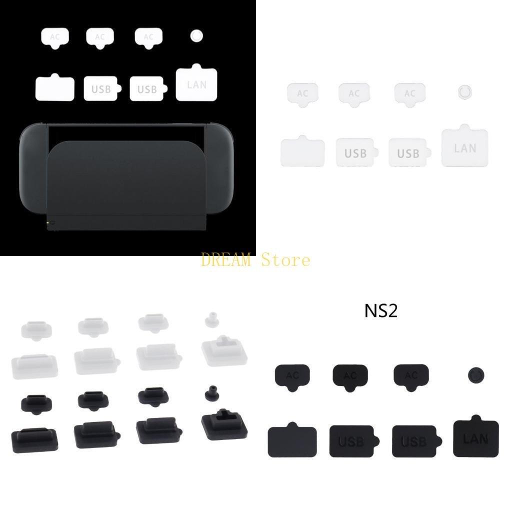 Gaming Accessories Best - Paquete 8 silicona no protectores protección