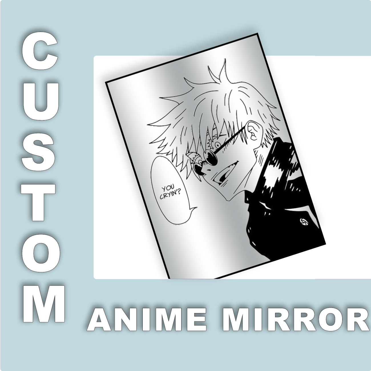 Espejo de Anime de Diseño Pers - Gaming Accessories For Room reseña y precio