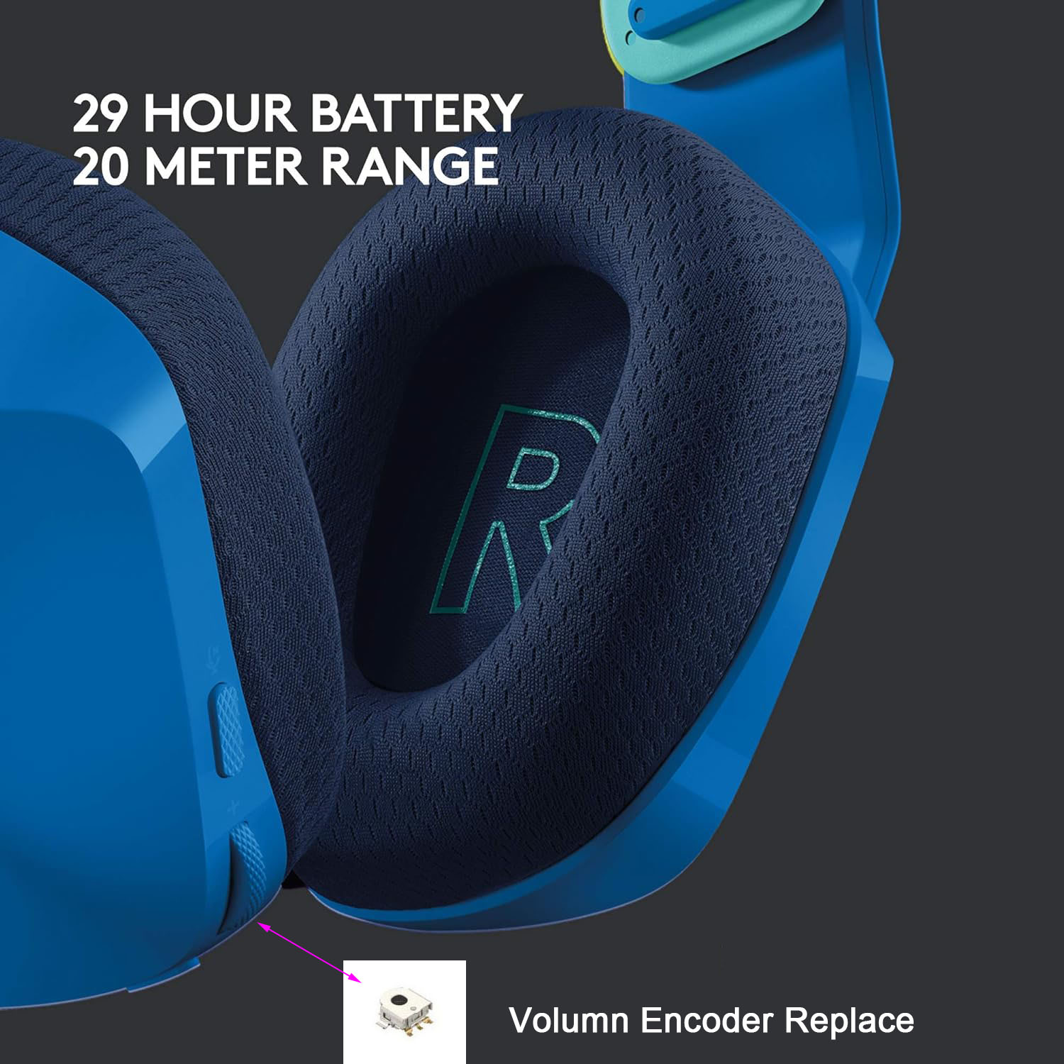 Logitech G733/G335/G535 Kit de - Gaming Accessories Logitech reseña y precio