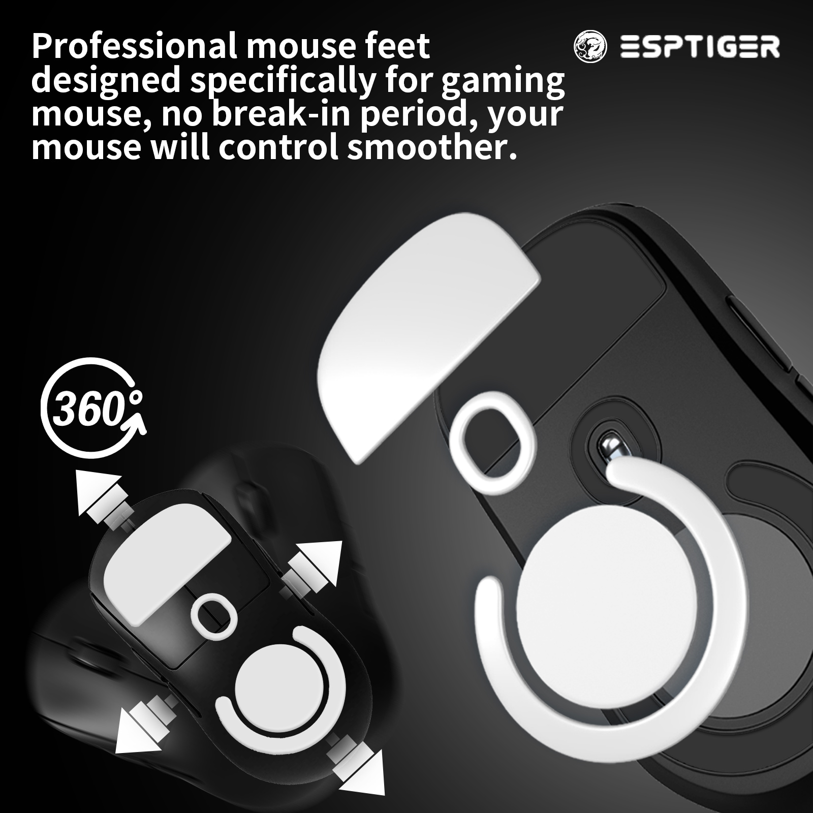 1 Paquete de Patines para Rató - Gaming Accessories Logitech reseña y precio