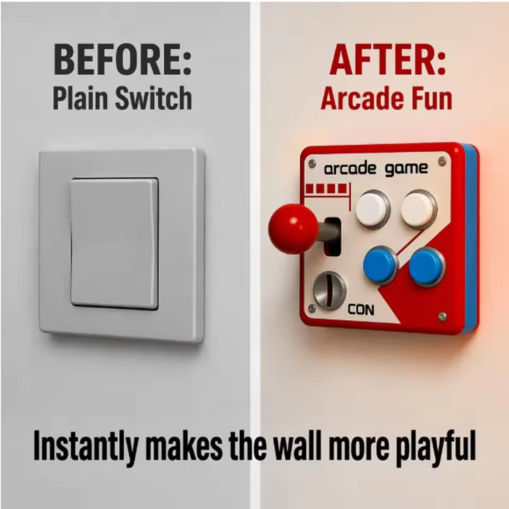 Cubierta de Joystick Retro par - Gaming Accessories Wall reseña y precio