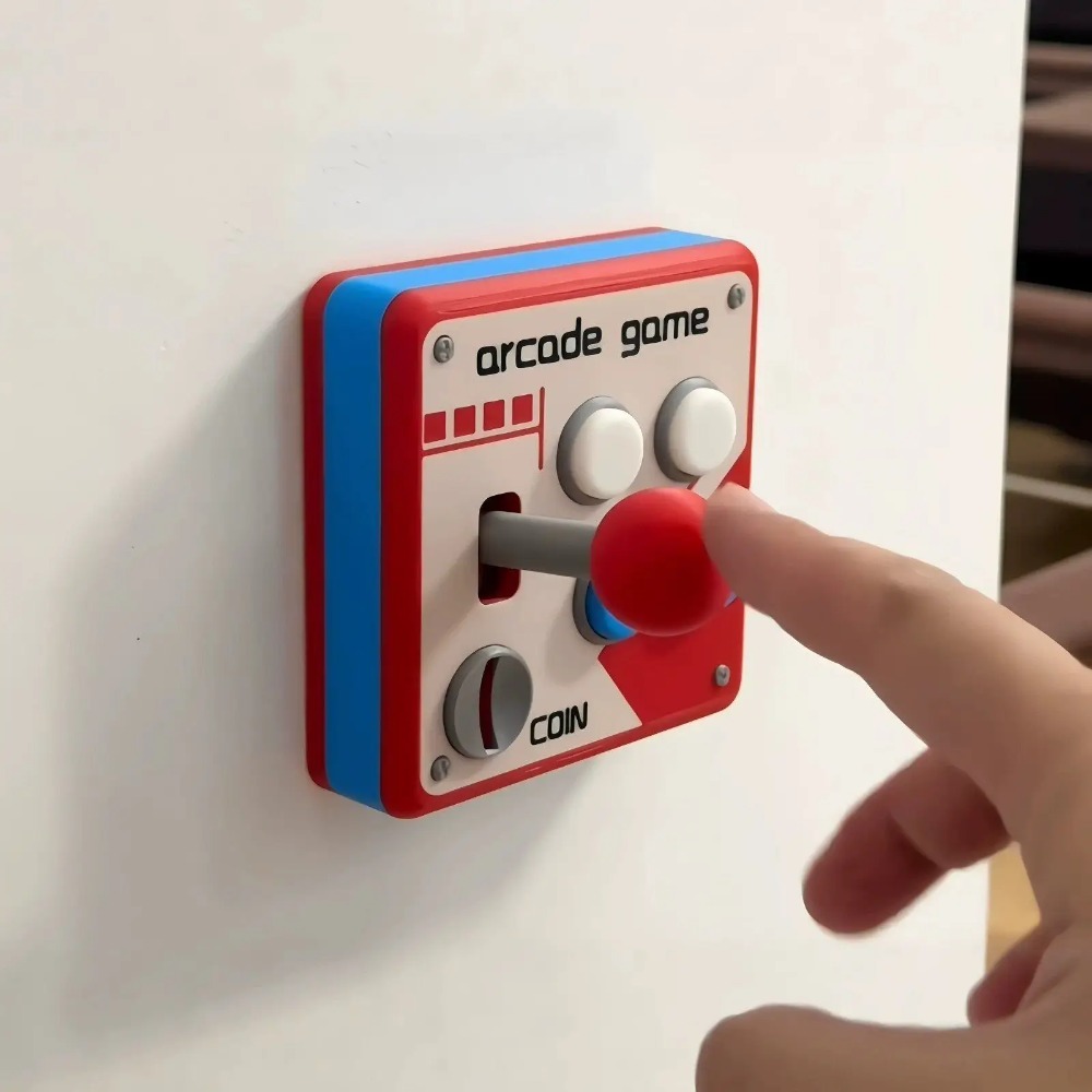 Cubierta de Joystick Retro par - Gaming Accessories Wall reseña y precio