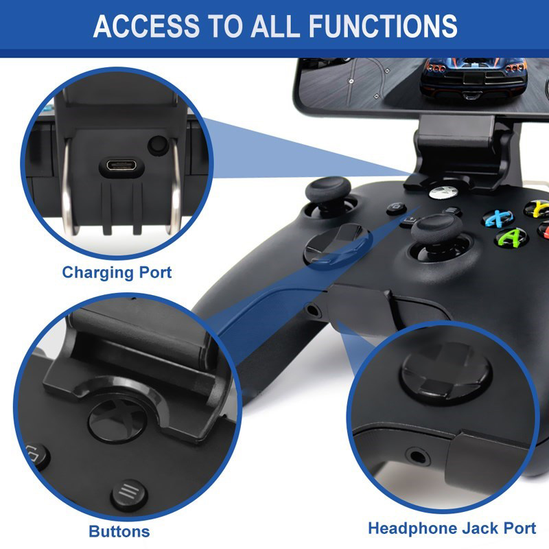 Soporte con clip para teléfono - Gaming Accessories Xbox Series X reseña y precio