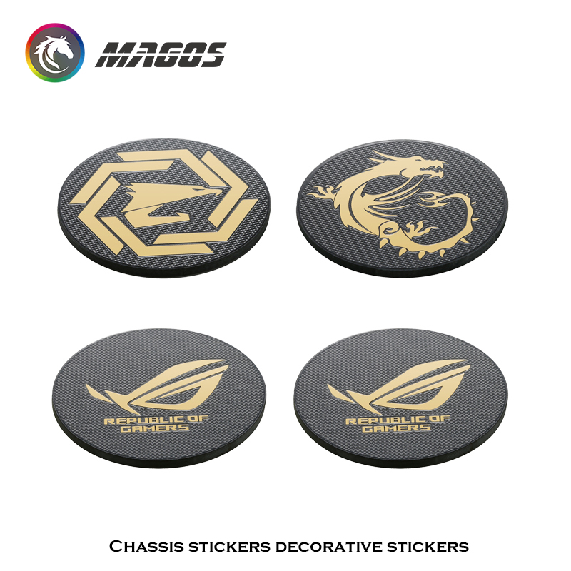 Etiqueta engomada del metal de - Gaming Accessories For Room reseña y precio