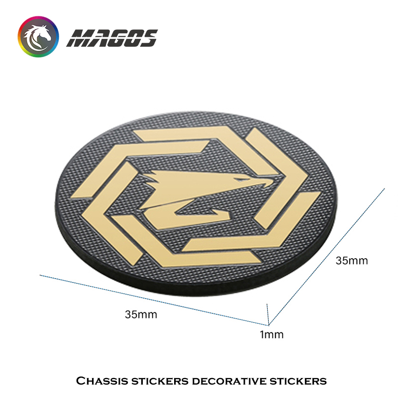 Etiqueta engomada del metal de - Gaming Accessories For Room reseña y precio