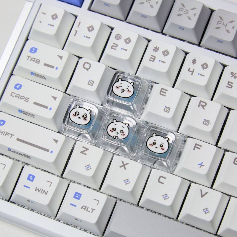 Chiikawa, 4 piezas de teclas p - Gaming Accessories For Room reseña y precio