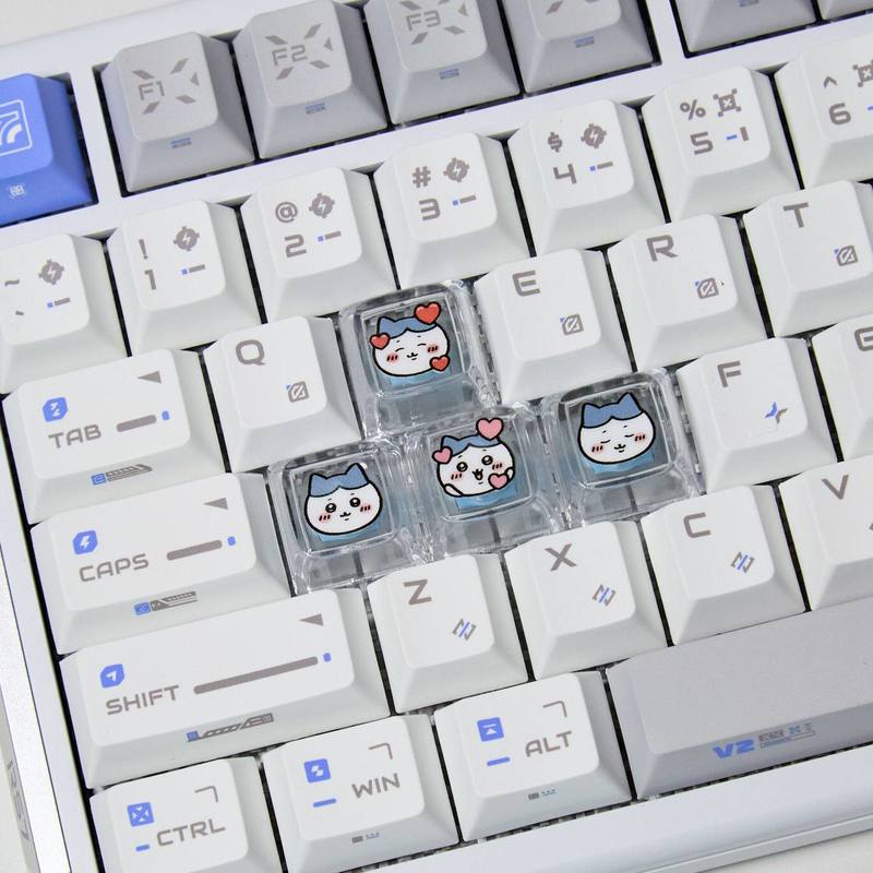 Chiikawa, 4 piezas de teclas p - Gaming Accessories For Room reseña y precio
