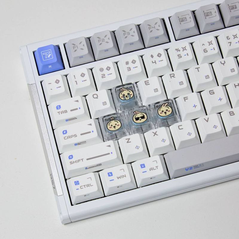 Chiikawa, 4 piezas de teclas p - Gaming Accessories For Room reseña y precio