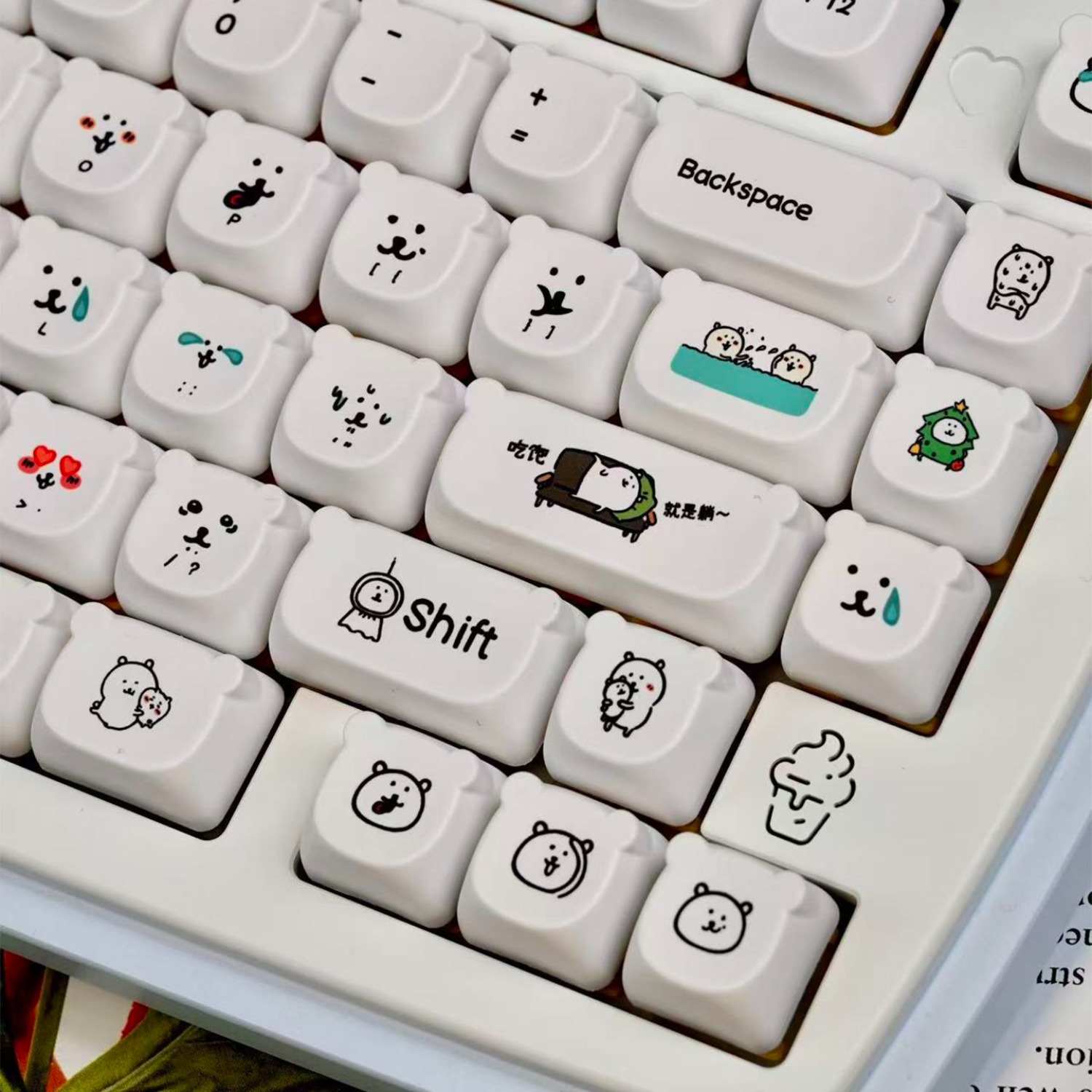 Teclas PBT Kawaii con Diseño d - Gaming Accessories In Japan reseña y precio