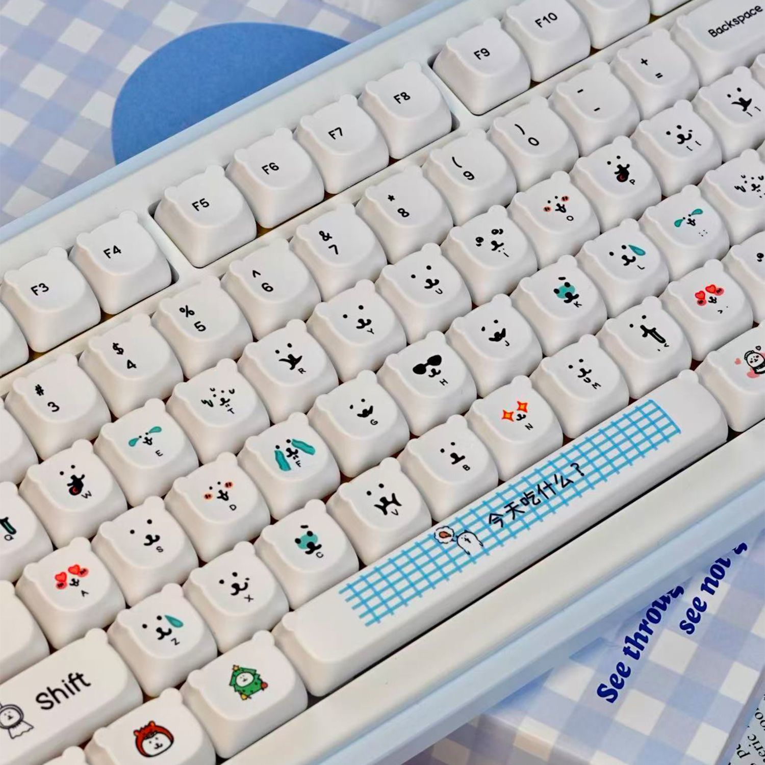 Teclas PBT Kawaii con Diseño d - Gaming Accessories In Japan reseña y precio