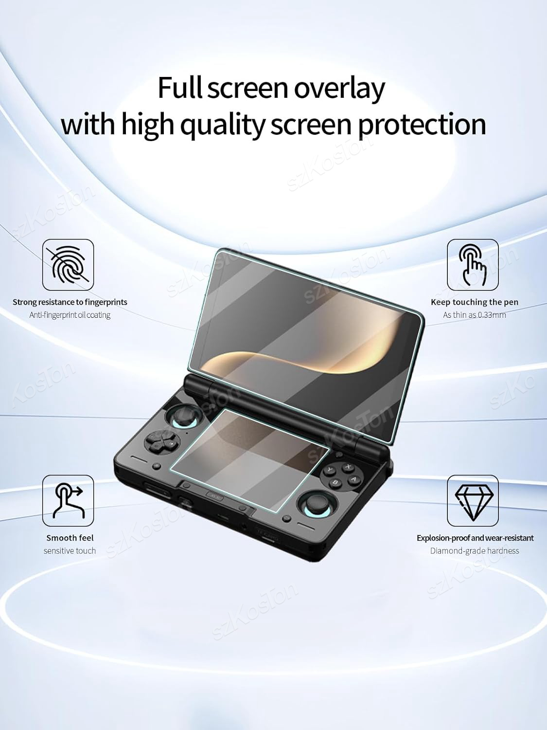 Protector de pantalla de vidri - Gaming Accessories Console reseña y precio