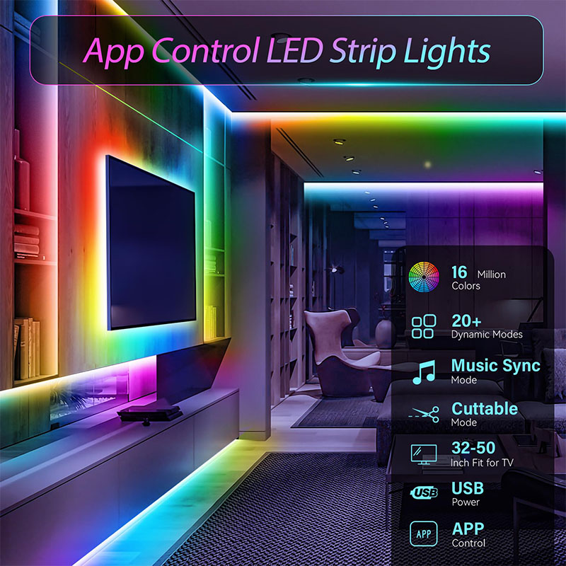 Tira de Luces LED RGB USB SMD3 - Gaming Accessories Led reseña y precio