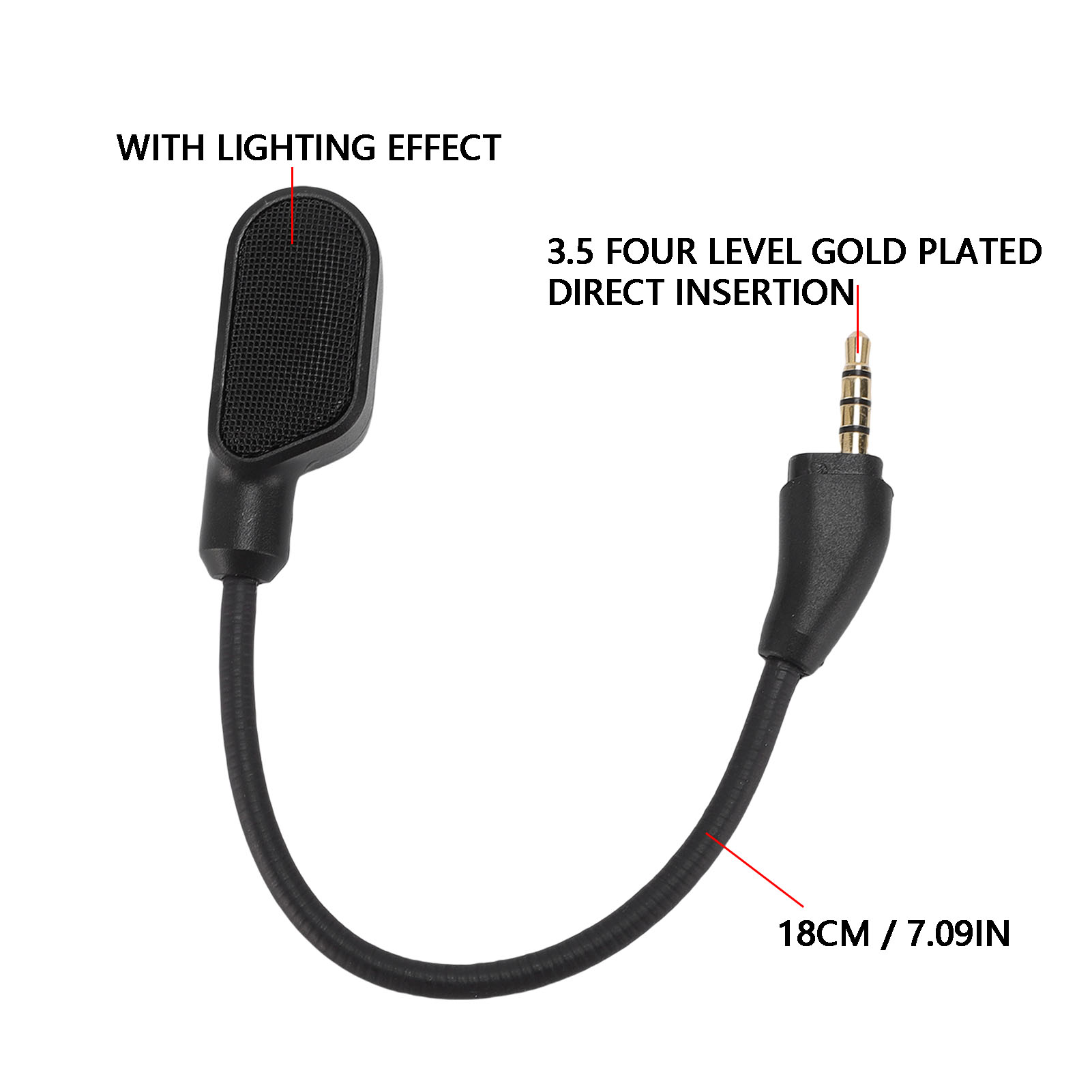 Micrófono de Repuesto para Aur - Gaming Accessories Led reseña y precio