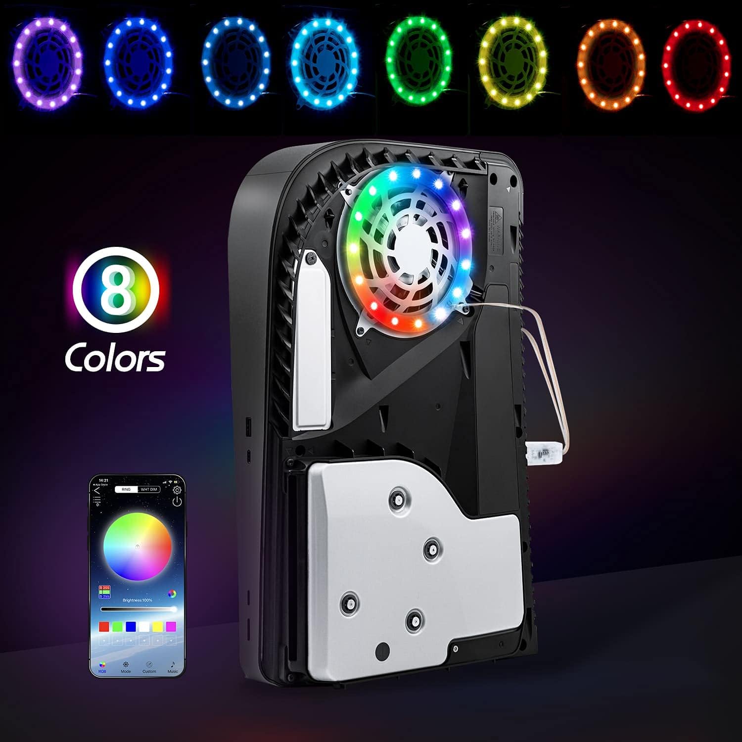 Tira de luces LED RGB para con - Gaming Accessories Led reseña y precio