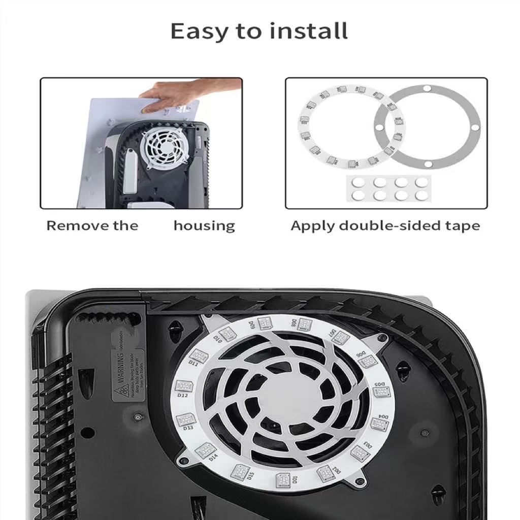 Tira de luces LED RGB para con - Gaming Accessories Led reseña y precio