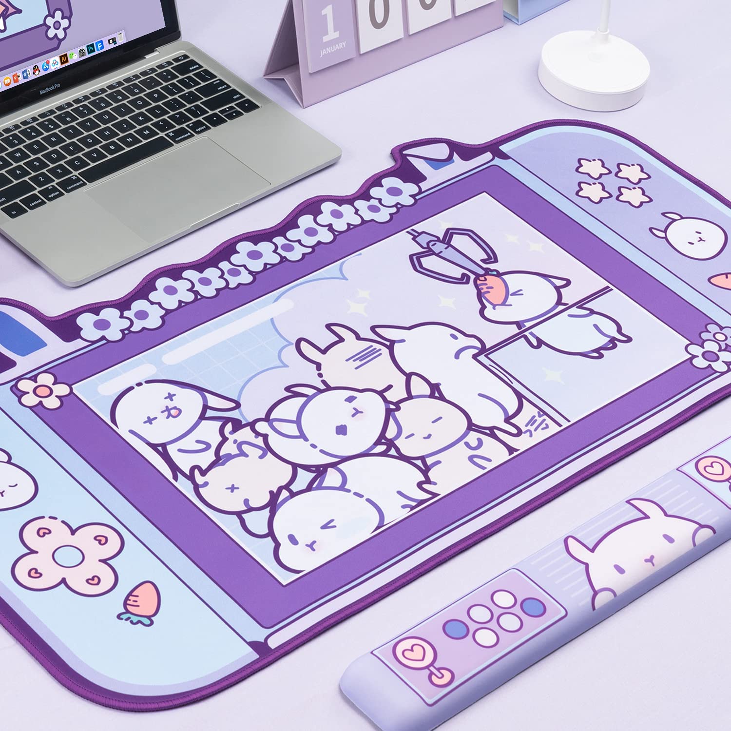 Alfombrilla de ratón grande Ka - Gaming Accessories Pink reseña y precio
