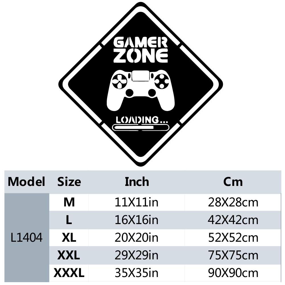 1 pegatina de vinilo para pare - Gaming Accessories Wall reseña y precio