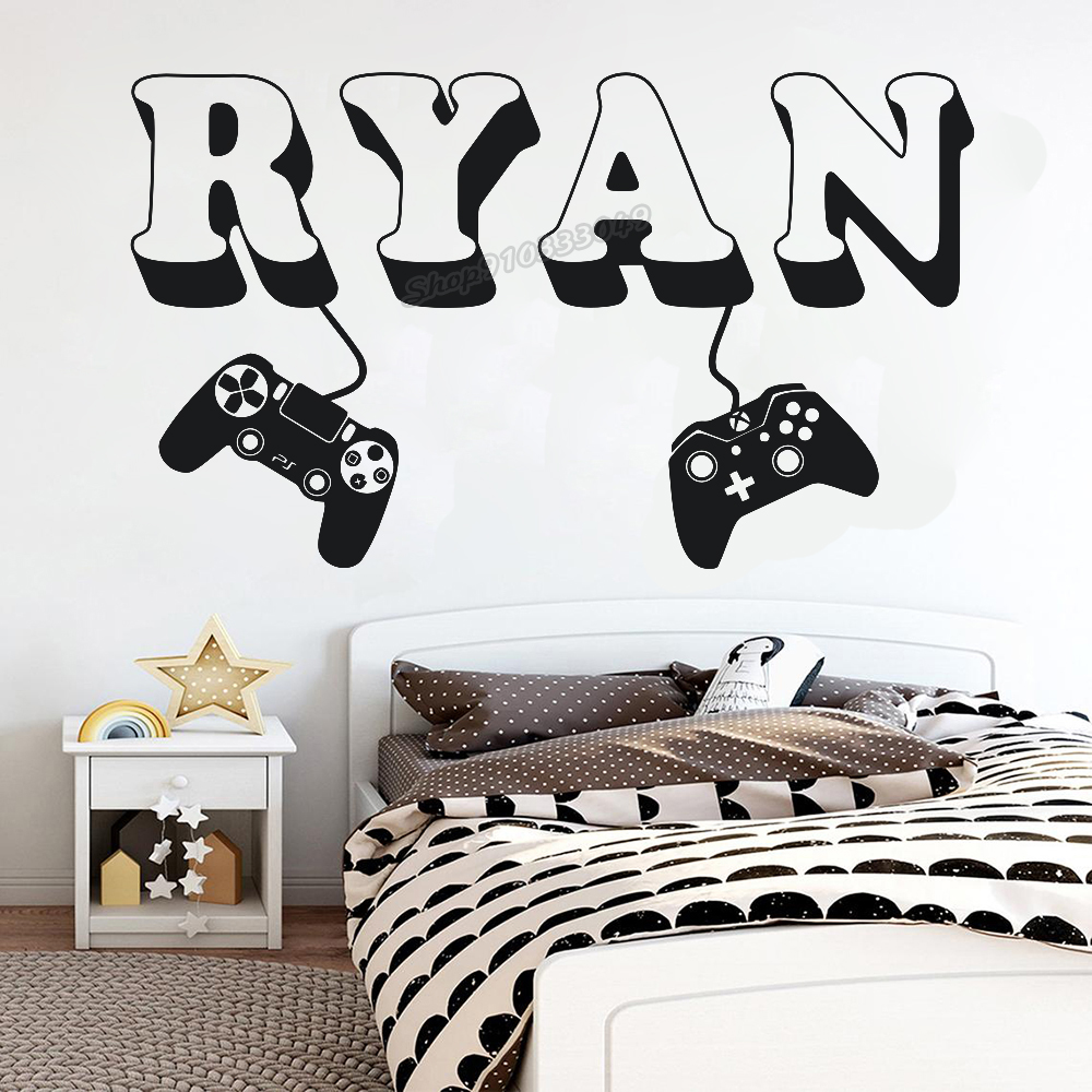 Pegatina de pared de jugador,  - Gaming Accessories Wall reseña y precio
