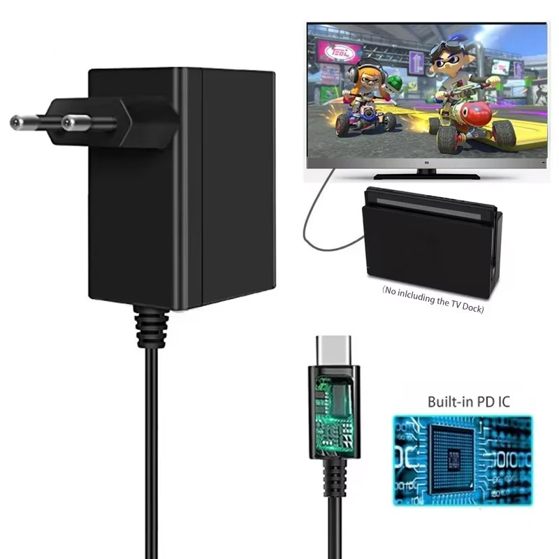 Adaptador de Enchufe para UE,  - Gaming Accessories Wall reseña y precio