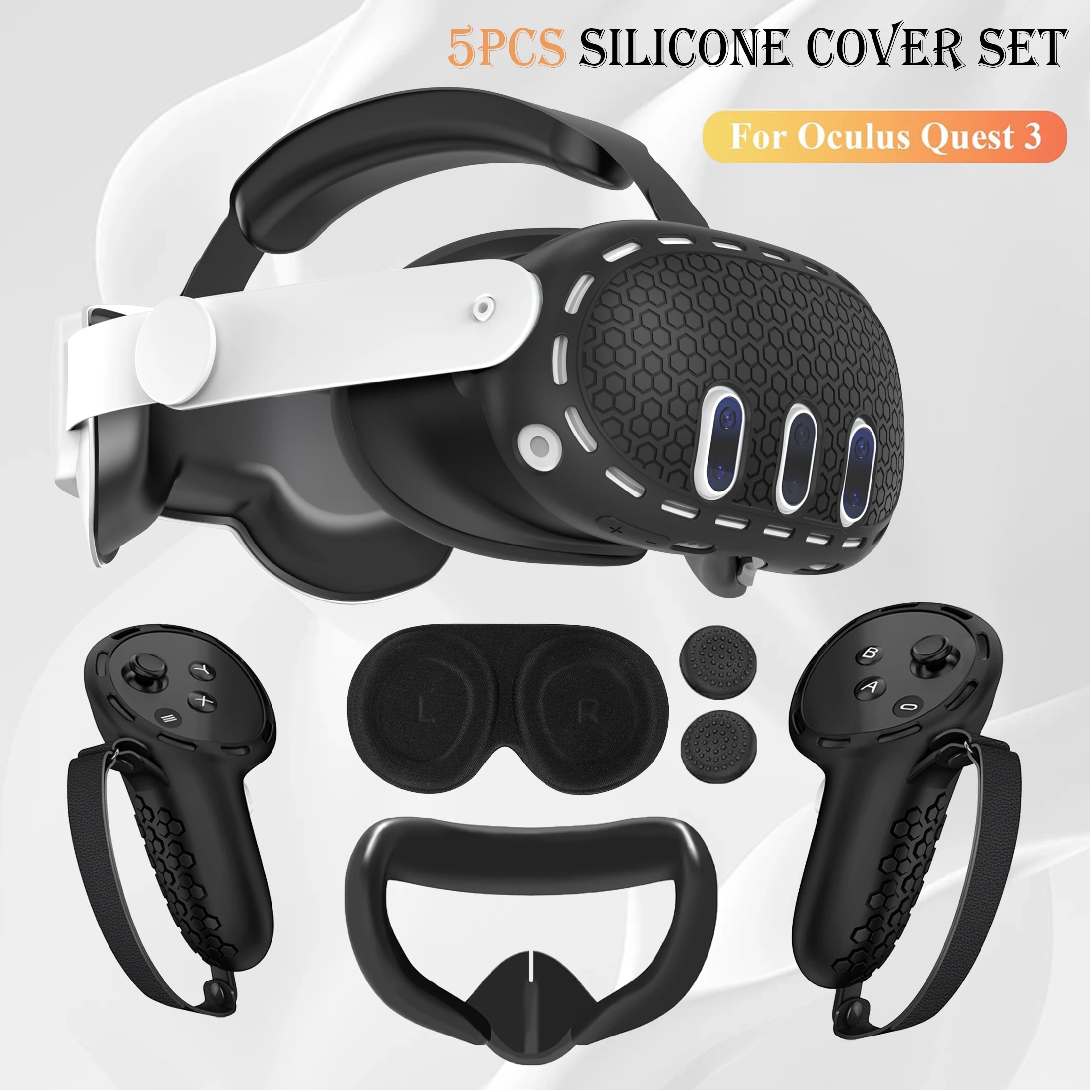 Juego de fundas de silicona pa - Controller Grip Cover reseña y precio