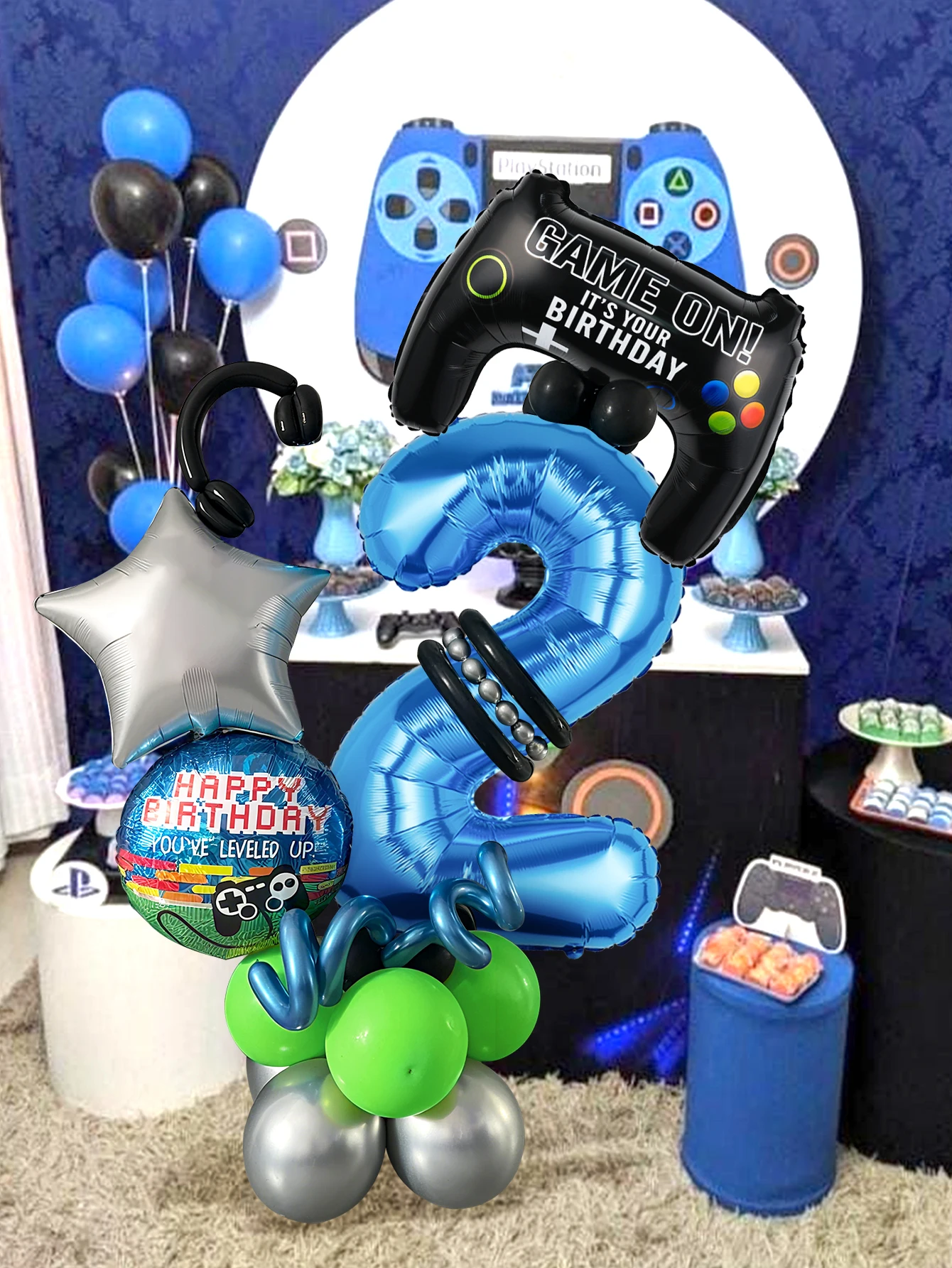 Kit de 32 Globos con Temática  - Gaming Accessories For Room reseña y precio