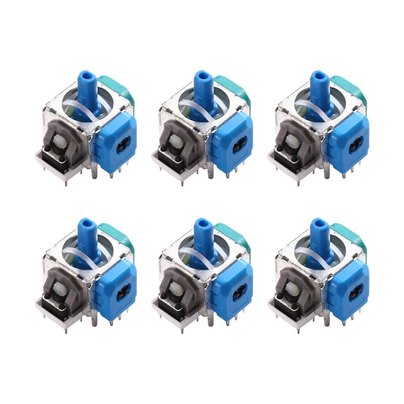 3CGRO-6Pcs Controlador de Joys - Gaming Accessories Repair reseña y precio