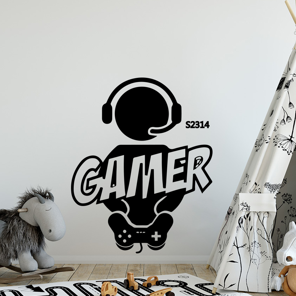 Calcomanía artística de pared  - Gaming Accessories Wall reseña y precio