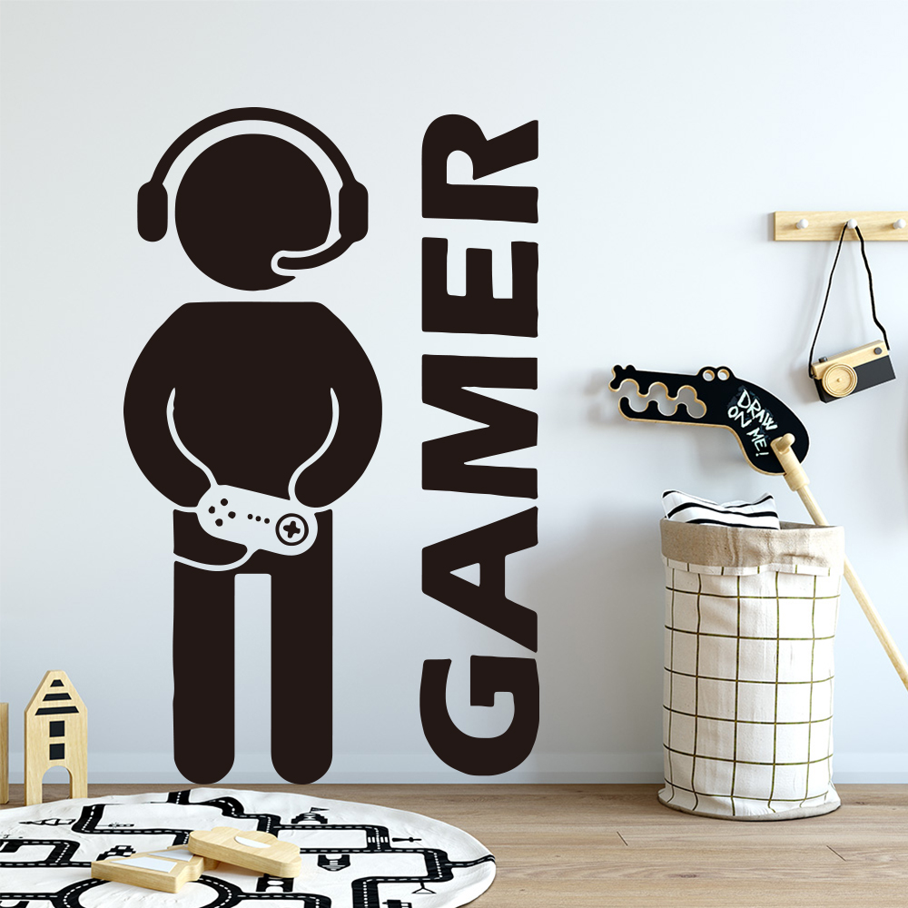 Calcomanía artística de pared  - Gaming Accessories Wall reseña y precio