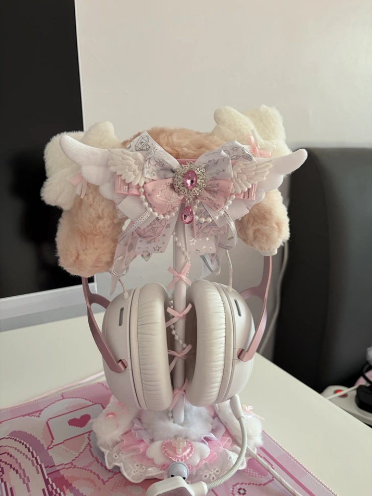 Soporte para Auriculares con E - Gaming Accessories Pink reseña y precio